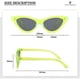 thumbnail image 3 of Retro Vintage Slim Cat Eye Sunglasses For Women, 3 of 5