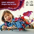 thumbnail image 4 of LEGO NINJAGO Thunderfang Dragon of Chaos Building Toy for Kids Ages 8+ - Dragon Rising Playset with 6 Minifigures and Poseable Dragon Figure - Birthday Gift Idea for Boys and Girls - 71832, 4 of 8