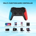 thumbnail image 3 of Switch Controller, Wireless Switch Pro Controller for Nintendo/PS3 switch Controller Wireless Compatible for PC/Android TV,Control Remote Gamepad with Turbo,Wake Up, 6-Axis Gyro,Vibration,Screenshot, 3 of 15