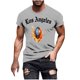 thumbnail image 3 of Tops para hombre, blusas y camisas de manga corta con cuello redondo para hombre, jersey informal con cuello redondo estampado para hombre, pantalones cortos deportivos para fitness, blusa de poliéste, 3 of 5