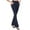 Dark Blue, variant on BXINGOHAI Work Pants Women Dress Pants High Waisted Stretchy Straight Leg Trousers Business Casual Pull On Slacks with Pockets Green S