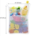 thumbnail image 3 of 47x31cm Baby Shower Bath Toys Storage Mesh Toy Bag Net Bathroom Organizer, 3 of 3
