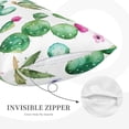 thumbnail image 5 of Fotbe Cactus Plants1 Pillow Cases - Envelope Closure - Luxury, Extra Soft, Cooling Pillow Covers - Wrinkle, Fade, Stain Resistant-16"x24", 5 of 9