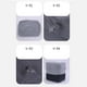 thumbnail image 4 of Reposapiés inflable portátil para viajes en avión, 2 unidades Azul Claro Gris Profundo, 4 of 9