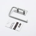 KES Toilet Paper Holder Rv Sticky No Drilling Brushed Stainless Steel