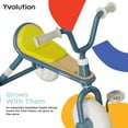 thumbnail image 6 of Yvolution Kids Tricycle, Classic Trike, Vintage Design, 18 Months to 3 Years Old, Blue, 6 of 11