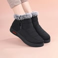 thumbnail image 4 of Women's Boots Winter Boots Fashionable Warm Lined Comfortable Flat Heel Outdoor Thermal Shoes For Cold Weather, 4 of 9