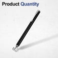 thumbnail image 3 of Herramienta de recogida magnética telescópica Uxcell 5LB Acero inoxidable 5.3" a 24" Varilla de recuperación magnética con clip para bolsillo para la industria automotriz, garaje, oficina, Negro, 3 of 7