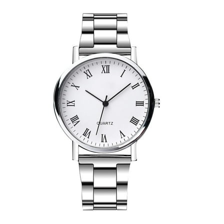 Fanci Me Mens Watches Easy Read Analog Quartz Sport Waterproof Watch for Men with 38mm Stainless Steel Expansion Band