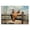 Western Saddle Desert Fence_v1, variant on Stupell Industries Rustic Lodge Vintage Desert Peaks with Saguaro Black Floating Frame Canvas Art, 25 x 17, by Franklyn Gregory