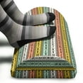 thumbnail image 3 of Pastel Foot Rest, Fashion Couture Horizontal Measuring Tape Tailor Pattern Illustration with Numbers, Non-Slip Backing Adjustable Ergonomic Memory Foam Leg Support for Office, Multicolor, by Ambesonne, 3 of 5