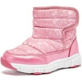 thumbnail image 4 of GERsome Toddler Snow Boots for Girls Boys Cold Weather Outdoor Warm Waterproof Winter Boots, 4 of 7
