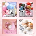 thumbnail image 2 of Bath Bomb Molds, 2.1 Inches Metal Mold, for DIY Making Supplies, Crafting, 2 of 6