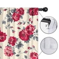 thumbnail image 4 of Blackout Kids Curtains,Pioneer Flower Floral Print Pattern Childrens Insulated Curtains Set Of 2,Bedroom Essentials,Toddler Room Decor 42"x63", 4 of 5