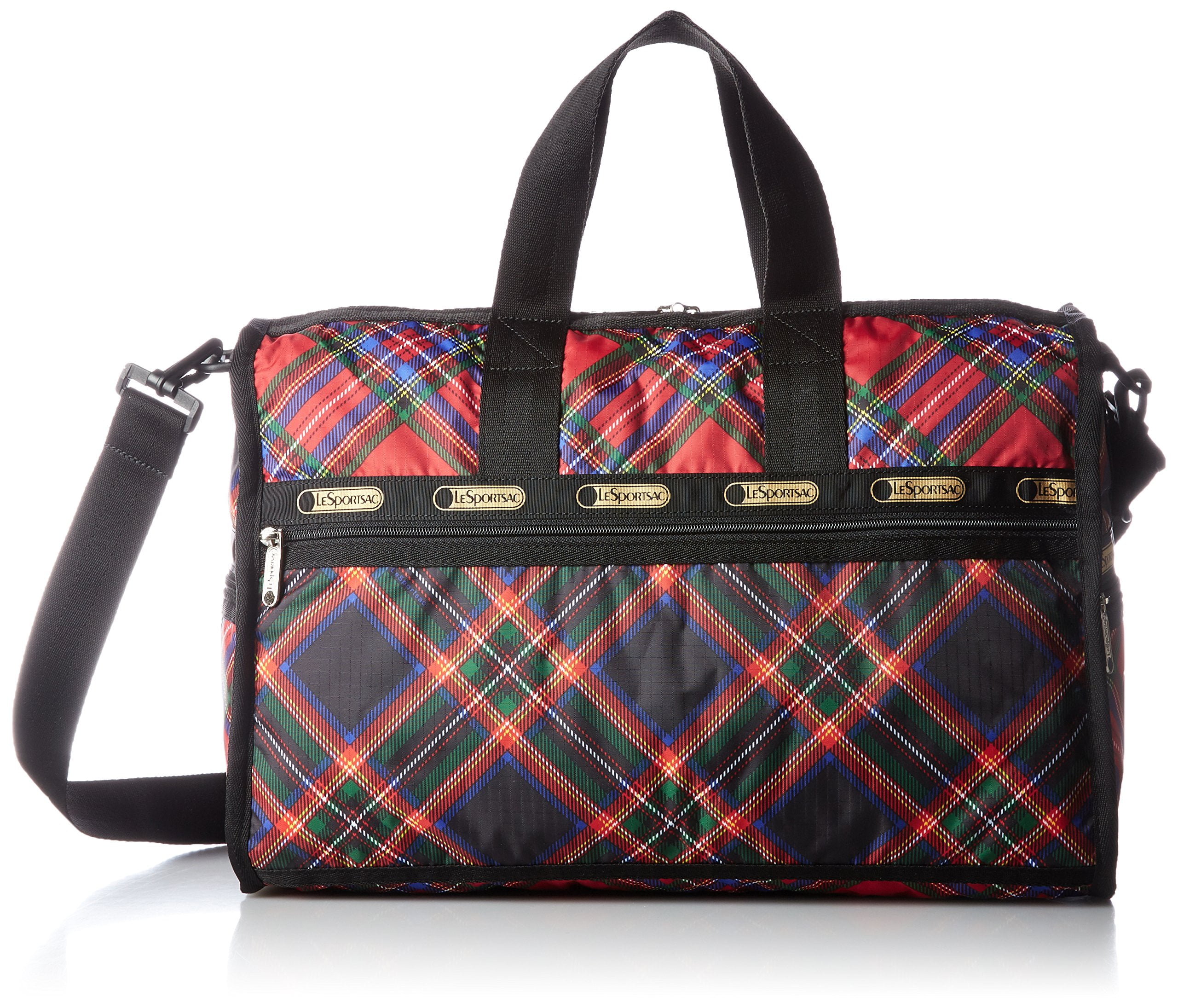 LeSportsac Medium Weekender Duffel Bag (Cozy Plaid Weekender)
