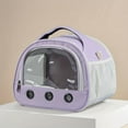 thumbnail image 1 of Estbridge Sac de Transport Portable pour Chat Parfait pour la Randonnée, la Marche et l'Utilisation Extérieure avec Hamsters, Hérissons, Cochons d'Inde, Chinchillas et Rats!, 1 of 6