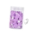 thumbnail image 4 of Vasos de pegamento portátiles para anillos de pegamento de pestañas, para escuelas de cosmetología y salones de belleza. Panal morado, 4 of 8