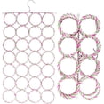 thumbnail image 1 of Colgador de armario LIUYMXG plegable 28 ranuras para bufandas, corbatas, cinturones, 1 of 5