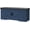 Blue, variant on 2-Tier Storage Bench, 39.4" Wide Shoe Bench with Padded Seat Cushion, Entryway Bench with 2 Barn Doors and Adjustable Shelf, Blue