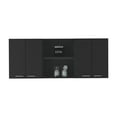 thumbnail image 6 of Nmkwnr Kitchen Wall Cabinet with 4 Interior Shelves, Black, 6 of 7