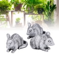 thumbnail image 3 of Resin Flower Pot Feet Strong Sturdy Design, Handmade Animal Statues Raisers, Support Indoor Outdoor Decor Improving Ventilation, Suitable for Home Office Living Room Bedroom, 3pcs, 3 of 7