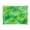 Green Ink Splatter Pattern, variant on Acrylic Tray Clear Serving Tray Rectangle Decorative Tray with Cut Handle Green Ink Splatter Pattern