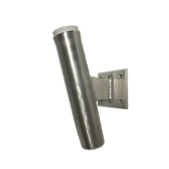 10" Tower Boat Fishing Boating Pole Rod Holder ANGLED 15° - Flat Surface Mount