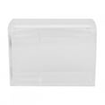 thumbnail image 2 of Countertop Storage Organizer, Cotton Swabs Holder Clamshell Design  Plastic  For Cotton Ball Cotton Swab For Bathroom Home Storage Organizer, 2 of 8