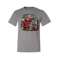 thumbnail image 2 of Wild Bobby Vintage Hot Rod Old Garage Cars and Trucks Men Tee, 2 of 6