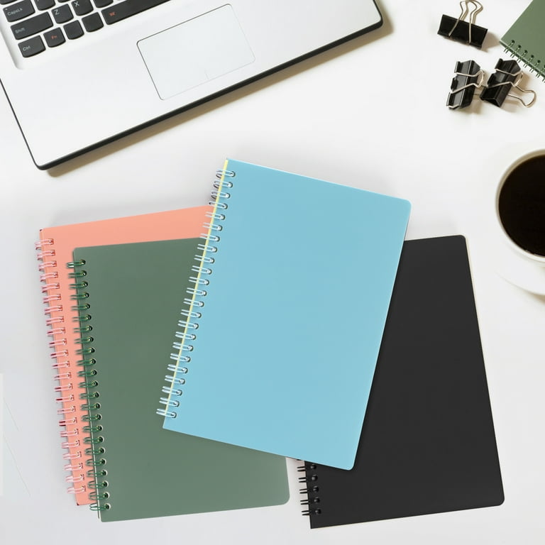 【2024正規激安】 Toplive Journal Ruled Notebook, Spiral Hardcover 4-Pack A5 トライアルセット・サンプル