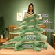 thumbnail image 4 of Peluche de cocodrilo de dinosaurio de tamaño gigante, muñeco de Animal esponjoso, almohada para dormir para novia, regalo de cumpleaños, 80-150cm, 4 of 5