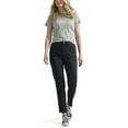 thumbnail image 2 of Lee Women's Legendary High Rise Mom Jean, Black, 12 Short, 2 of 4