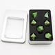 thumbnail image 3 of 7PCS Metal Dice, Heavy Solid Zinc Alloy Polyhedron Dice Set for Dungeons and Dragon Tabletop Game, 3 of 5