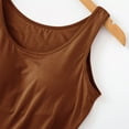 thumbnail image 4 of Clothing 2025 Womens Tops - Scoop Neck Cami - Tank Top for Women, Camisole for Women, Tummy Control Shapewear Womens' Sports Bra Longline Wirefree Padded with Medium Support, 4 of 5