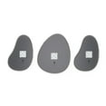 thumbnail image 5 of Umbra Hubba Pebble Wall Mirrors Set of 3 Irregular 12x10" 11x7" Titanium Grey, 5 of 13