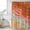 Orange, variant on Burnt Orange Ombre Coastal Shower Curtain, Waterproof Shower Curtains for Bathroom, Summer Nautical Beach Ocean Seaside Washable Fabric Cloth Bathroom Curtain Set Bathtub Decor with Hook 72''x72''