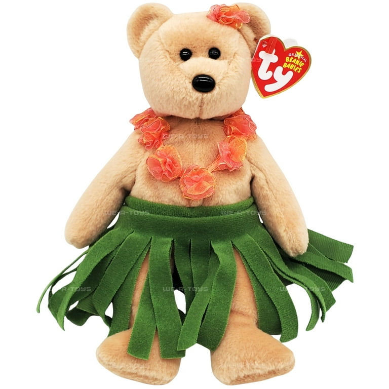 Ty Beanie Babies Collection: Alana the Bear Stuffed Toy, MWMT's