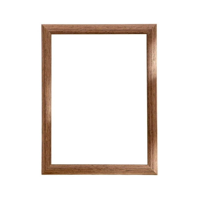 Feltree Modern Wood Photo Frame for Tabletop or Wall Mounting, 8-Inch Picture Frame with Adjustable Orientation, Office/Home Display