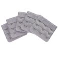 thumbnail image 2 of 5 piezas de 3 ganchos para sujetador de mujer, extensor de sujetador sin tirantes, correa para ropa interior Gris, 2 of 8