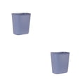 thumbnail image 1 of Baohd 1/2/3 Large Capacity Garbage Bin Hotel - Solution For Any Hotel Room Bathroom Grey 8 L 2PCS, 1 of 6