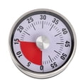 thumbnail image 1 of Mechanical Countdown Timer, Stainless Steel Visual Kitchen Timer with Magnetic Design, Sports Study Reminder Time Control, 1 of 7