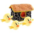thumbnail image 2 of juguete de peluche Juguete chirriante para perros, juguetes interactivos grandes y duraderos para ocultar y buscar perros medianos/pequeños, mascotas, juguetes para perros de Navidad de Halloween Zhivalor WMZY-313-1, 2 of 4