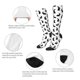 thumbnail image 3 of Fotbe Black Rabbit Calcetas Divertidas Estampadas para Hombre y Mujer, Calcetas de Algodón hasta la Rodilla para Caminar, Correr, Enfermería y Embarazo, 3 of 6