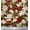 Brick Red, variant on Soimoi Cotton Duck Fabric Leaves & Lily Floral Print Fabric by The Yard 42 Inch Wide