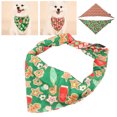 thumbnail image 4 of Cool Comfortable Triangular Dog Bib, Dog Christmas Decorations  Printing Dog Bandanas For Dog Christmas Decorations, 4 of 8