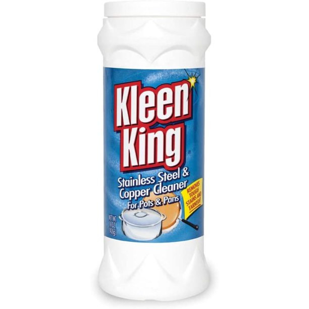 King Kleen Stainless Steel Cookware Cleaner and Copper Cleaner (14 oz 2