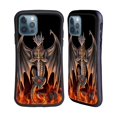 thumbnail image 1 of Head Case Designs Officially Licensed Anne Stokes Dragons 3 Warrior Hybrid Case Compatible with Apple iPhone 12 / iPhone 12 Pro, 1 of 7