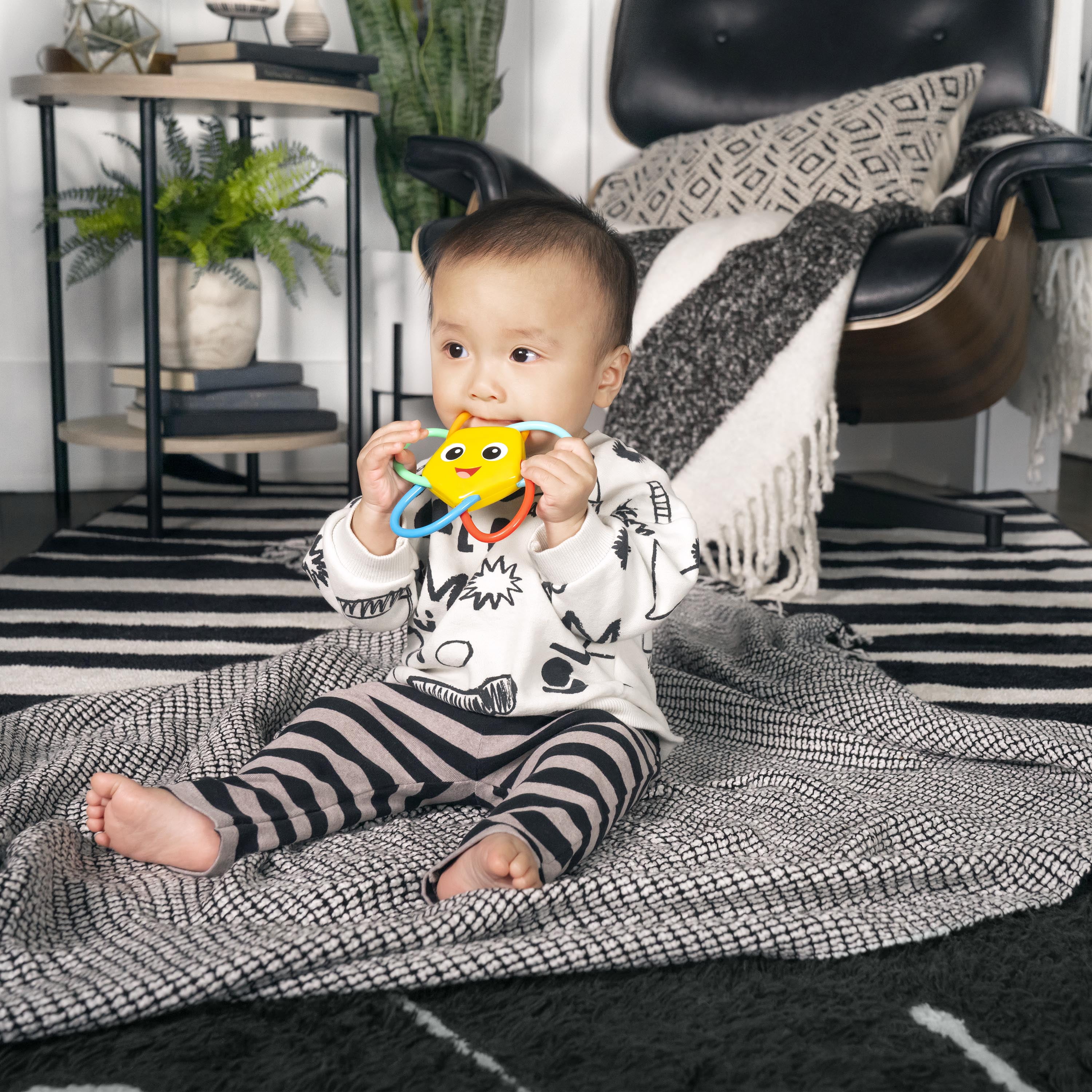 Baby Einstein Soothing Star Teether & Rattle Toy