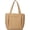 Khaki, variant on CoCopeaunt Retro PU Leather Hobo Tote Bag for Women Chic Shoulder Bag Purse Large Capacity