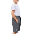 thumbnail image 4 of YunPes Boys Athletic Shorts Mesh Basketball Soccer Kids Youth Shorts Quick Dry Sport Active Clothes with Zipper Pockets Ice Silk, 4 of 8